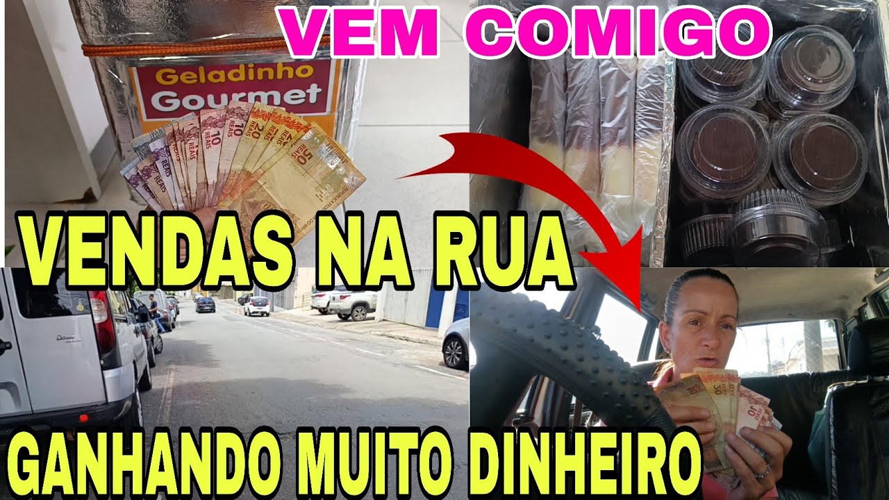 GANHANDO MUITO DINHEIRO COM VENDAS NA RUA 