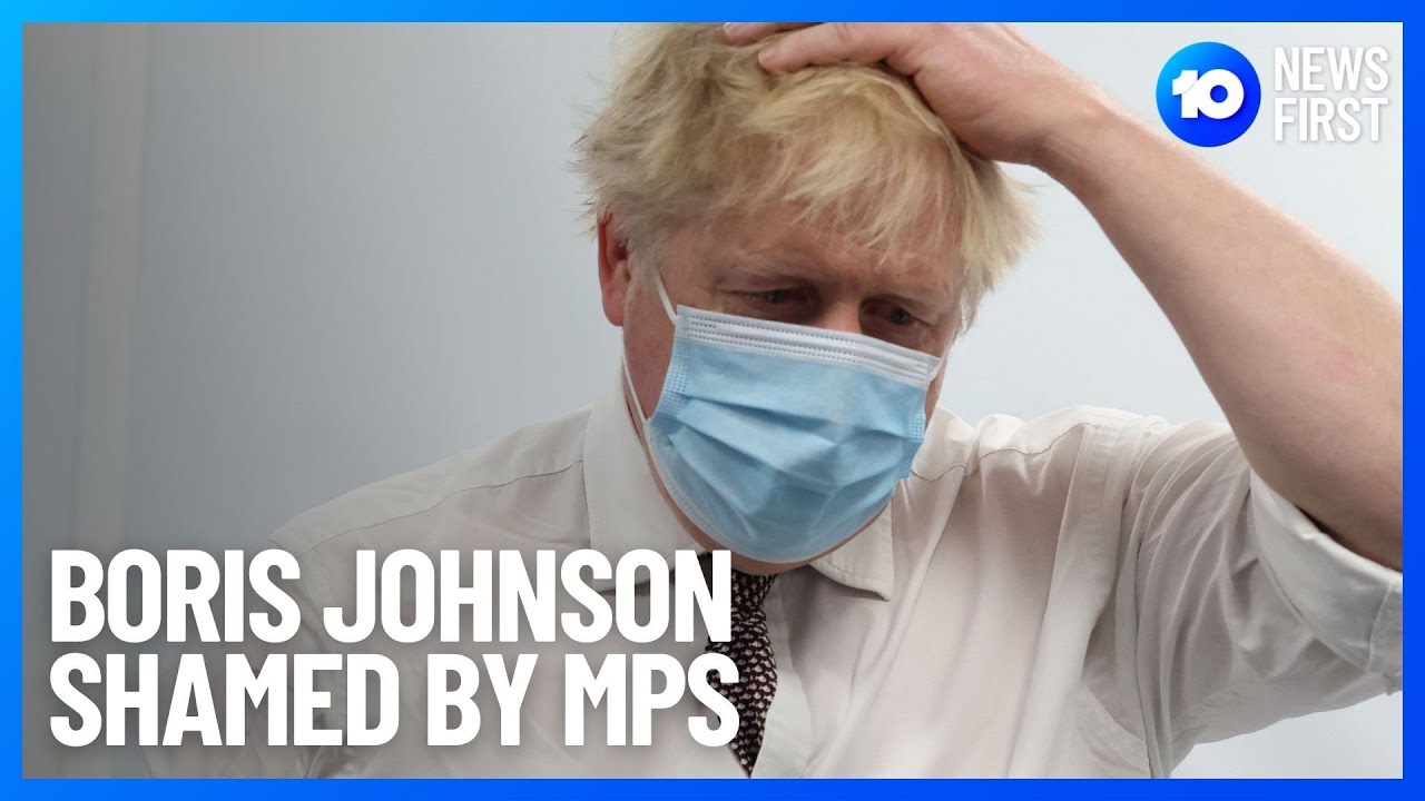 Boris Johnson Grilled Over 10 Downing Street COVID Parties | 10 News First