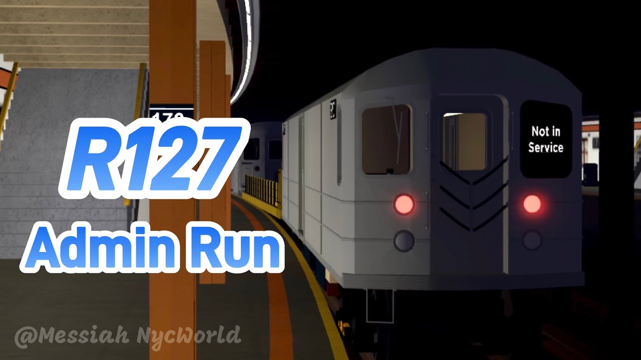 Roblox | NYCT: C via D Line - R127 (Admin Train)