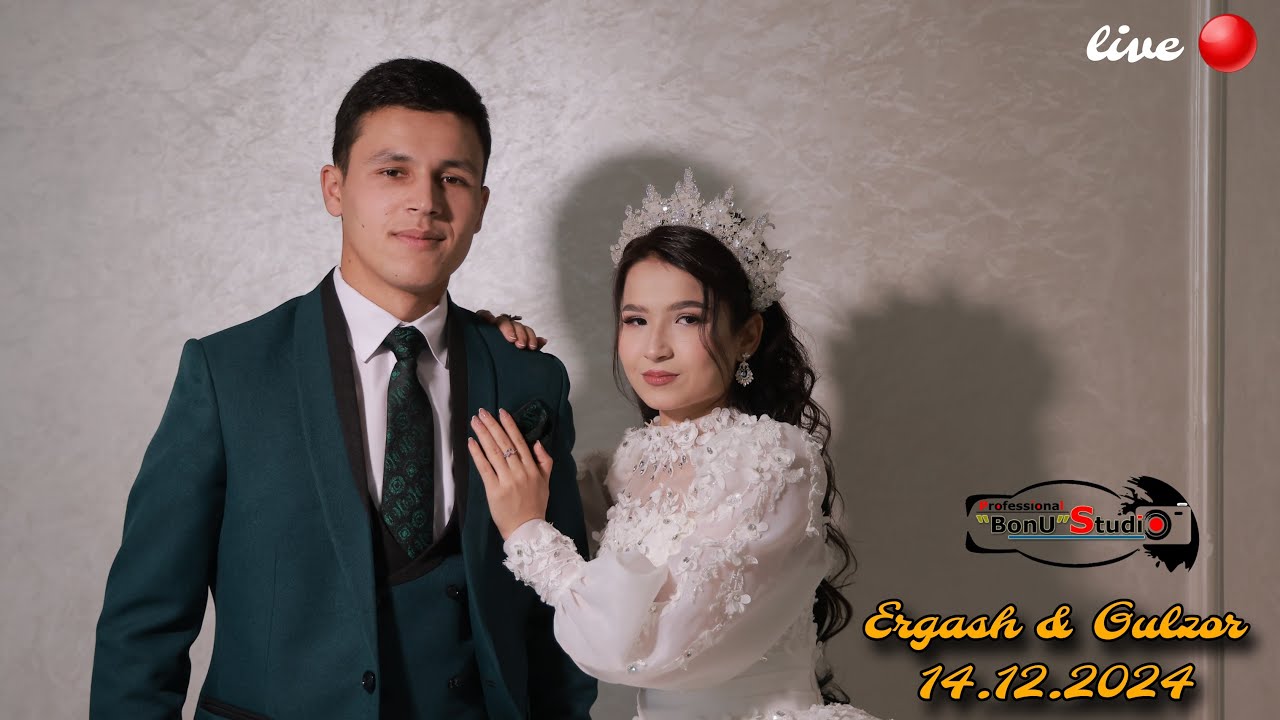 ( Ergash & Gulzor ) 14.12.2024 Bog'ibek ota To'yxonasi Bonu studio Live...| Sarabiy |