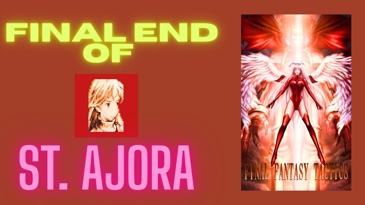 Final Fantasy Tactics: holy Paladin knight/Dark knight Ramza Journey! FinalMission Destroy St. Ajora