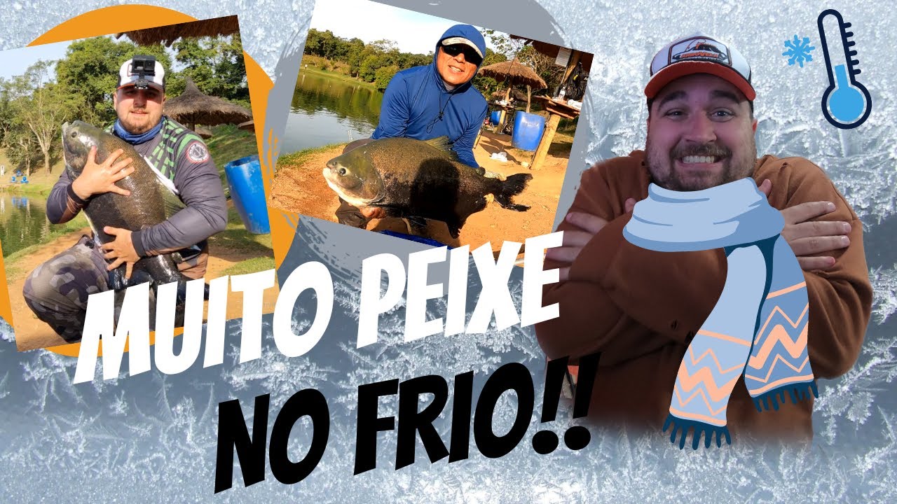 PESCARIA NO INVERNO NO TAMBURY É AÇÃO GARANTIDA! (PESCARIA)