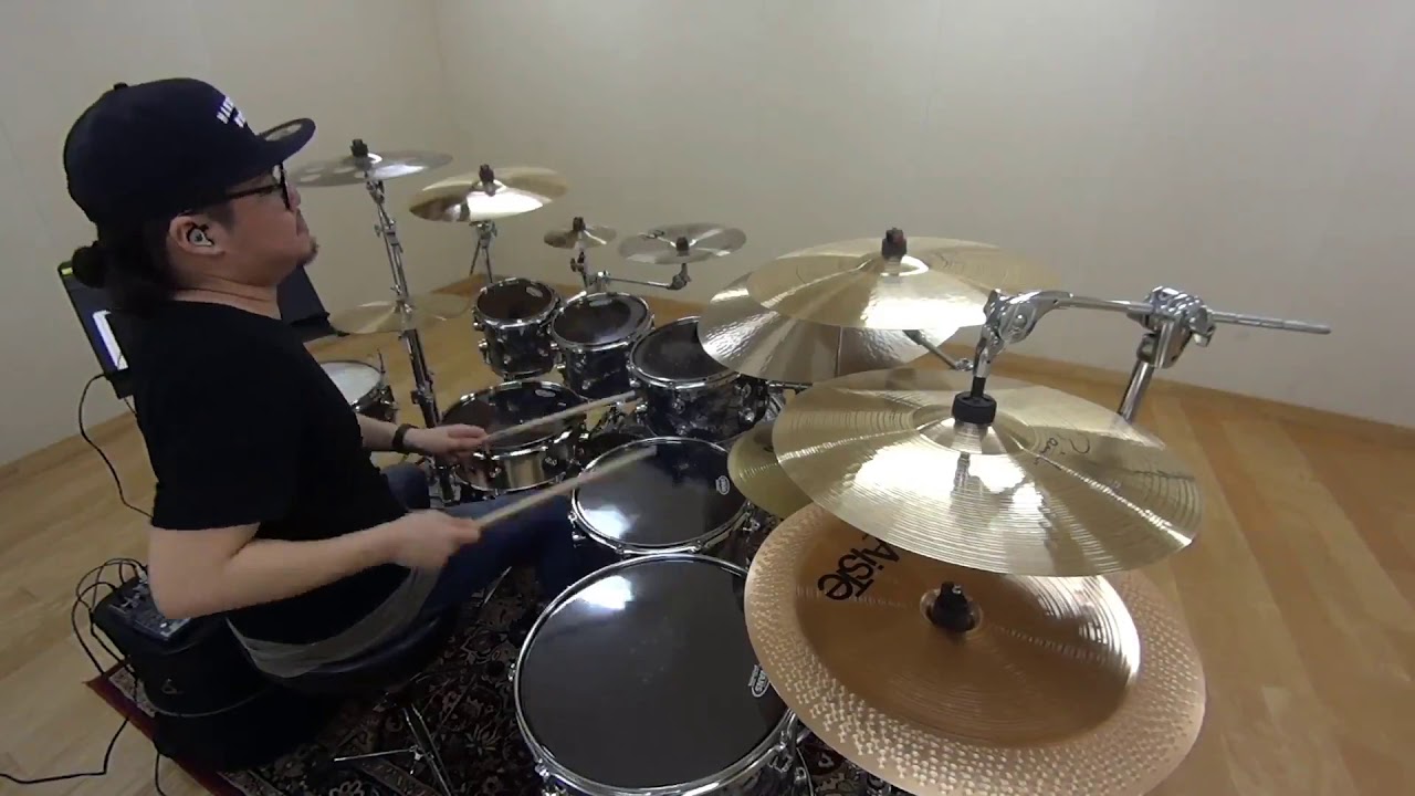 Evans Black Chrome Drum Heads TEST｜Sound Demo / Quick Review