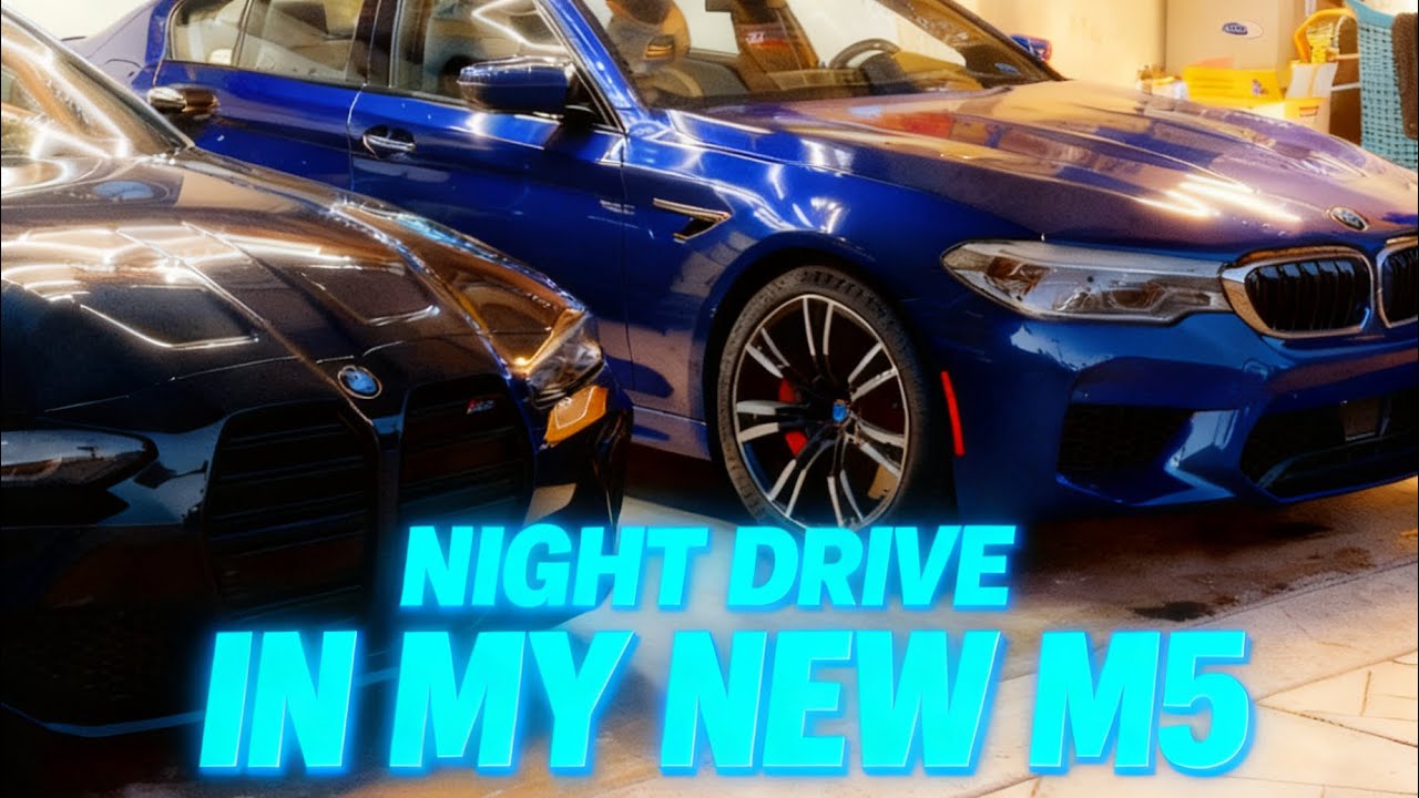 NIGHT CRUISE IN MY NEW F90 M5🔥🔥 | Featuring @GaragedM3 new G82 M4