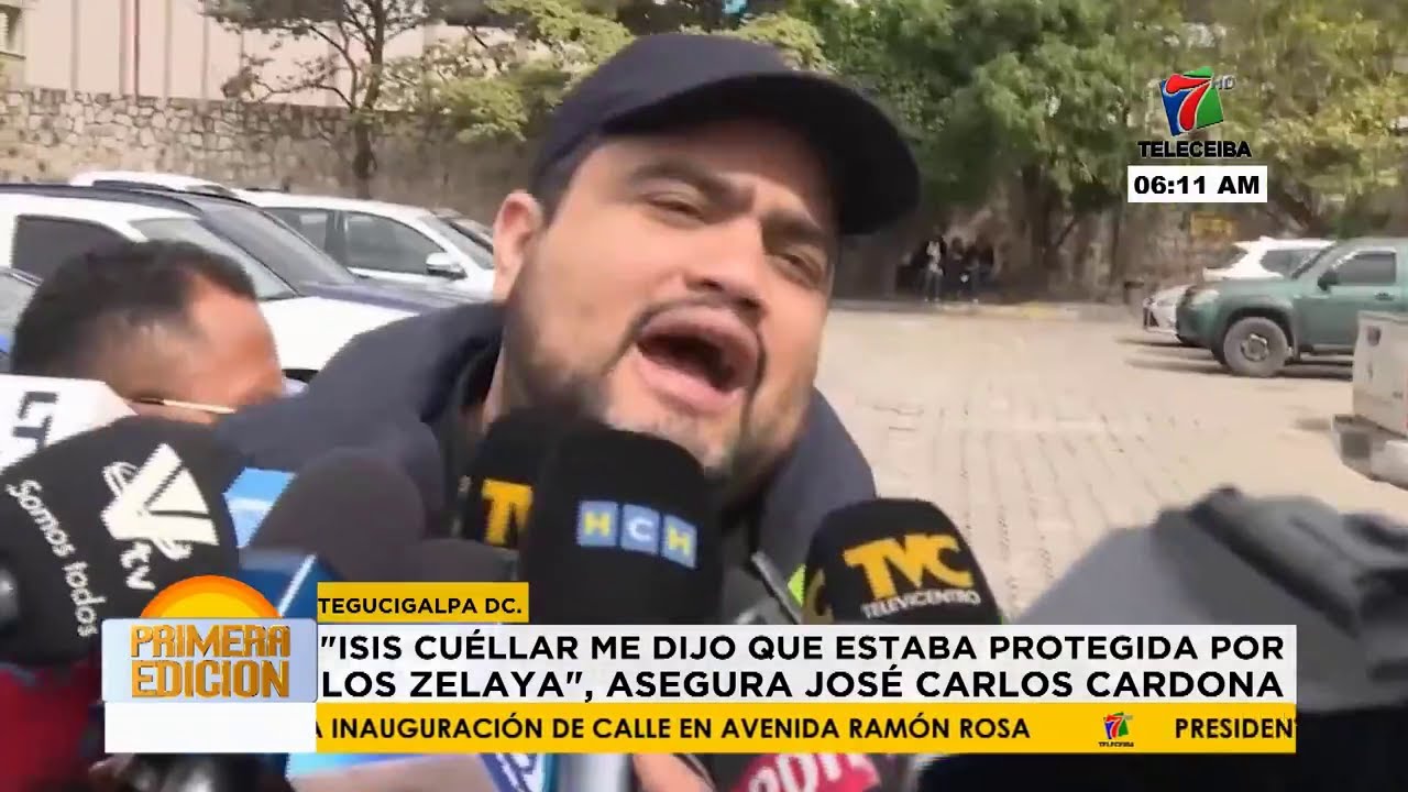 ''Isis Cuellar me dijo que estaba protegida por uno de los Zelayas'', asegura José Carlos Cardona