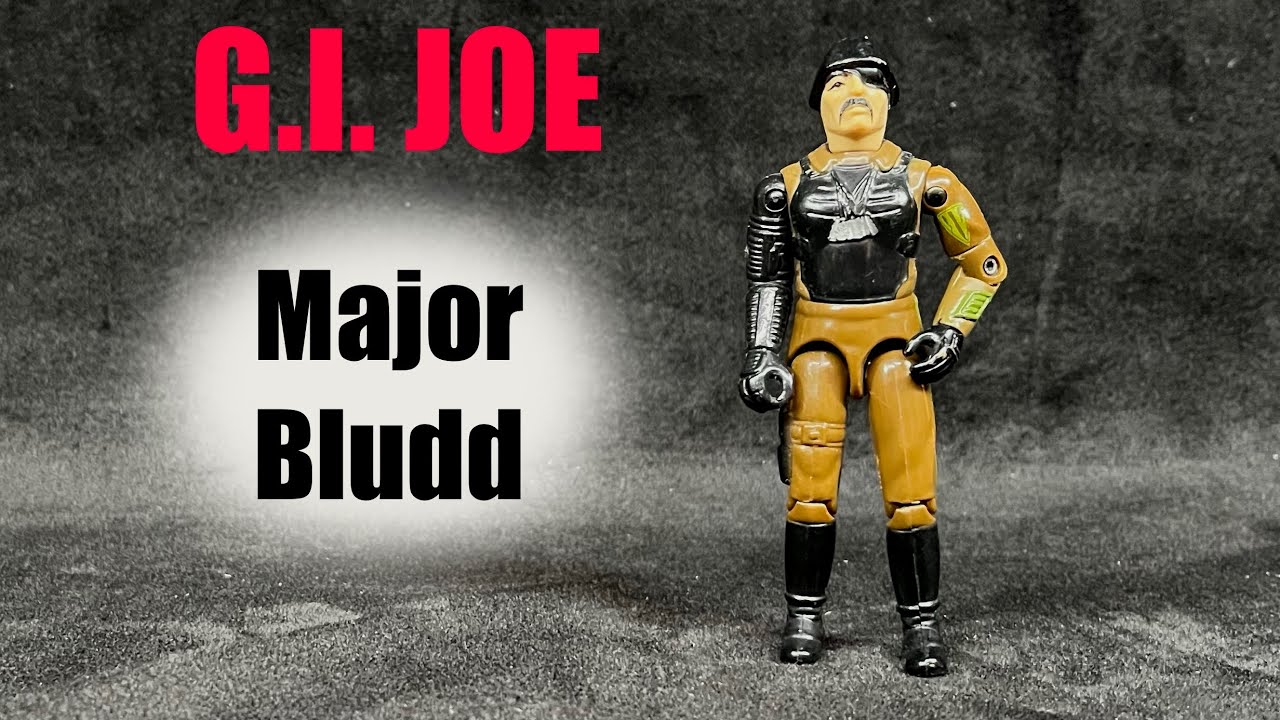 Checking Out My Old Toys: G.I. Joe: Major Bludd (With O-Ring Replacement)