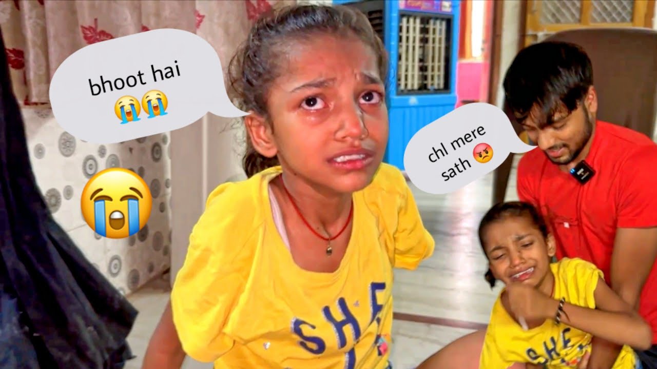 Vaishnavi pe horror Prank kardia 😱 halat kharab uski rone lag gyi