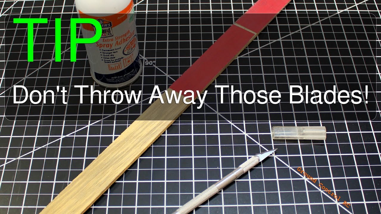 RC Tip #2 - Sharpen Those Blades!