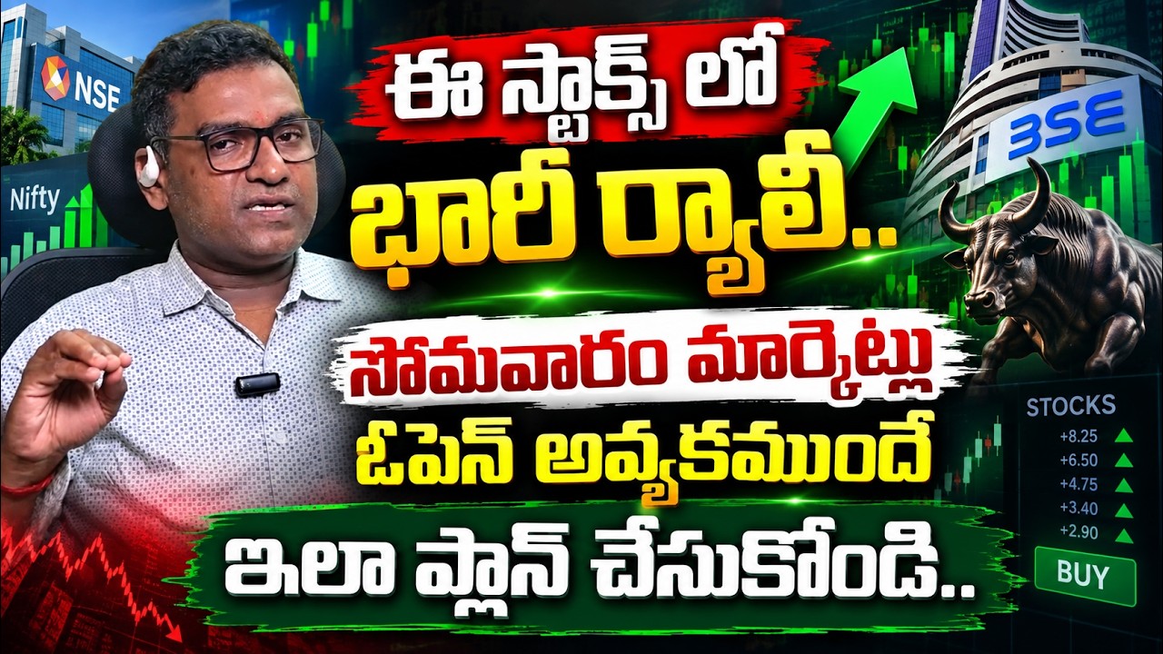 Monday Stock Market Outulook | Best Stocks to Buy Now | Share Market Analysis 2026 |SumanTV Finance