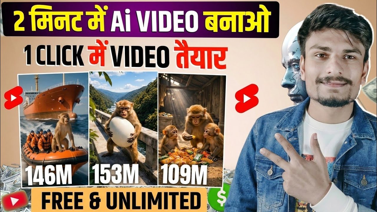 Ai Video Kaise Banaye | Ai Se Cartoon Video Kaise Banaye | Text To Video Ai | Ai Video Generator