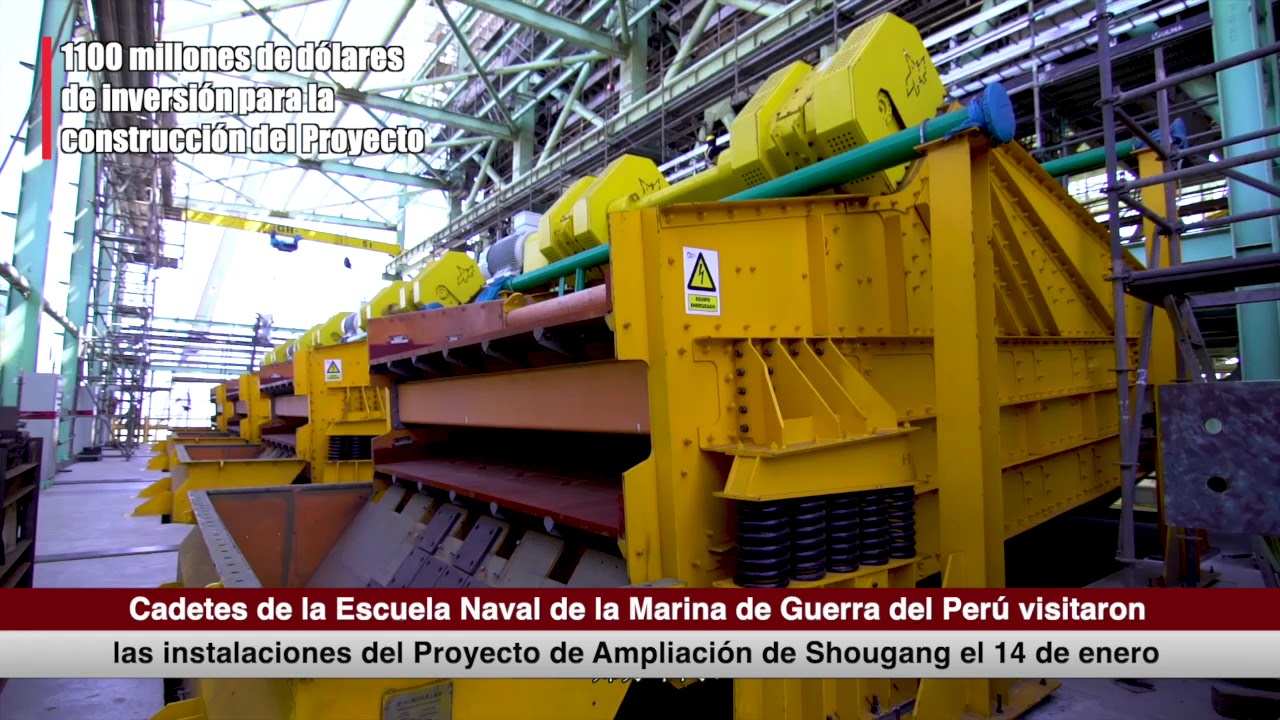 Cadetes vistaron las instalaciones de Shougang