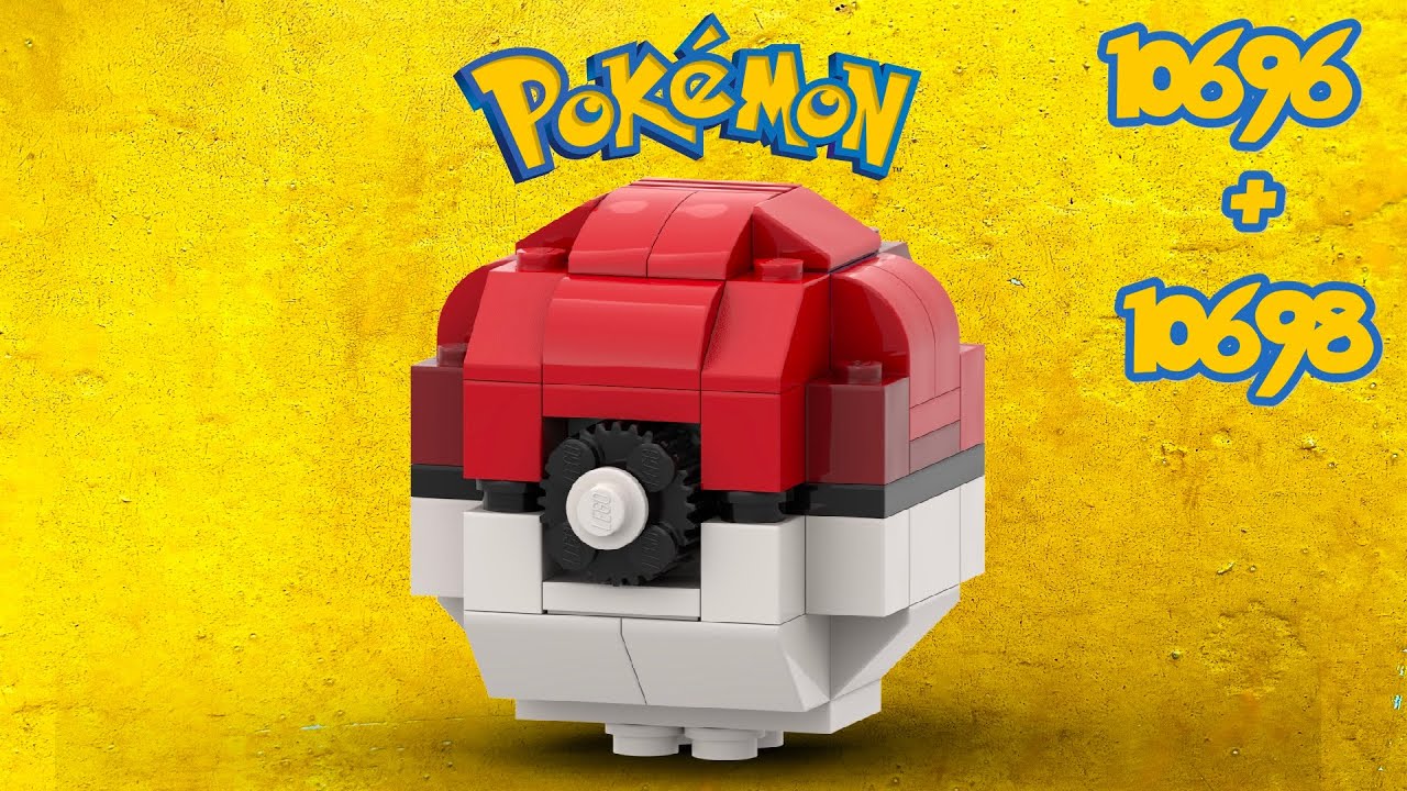 Pokeball 10696 and 10698 Lego Classic Pokemon
