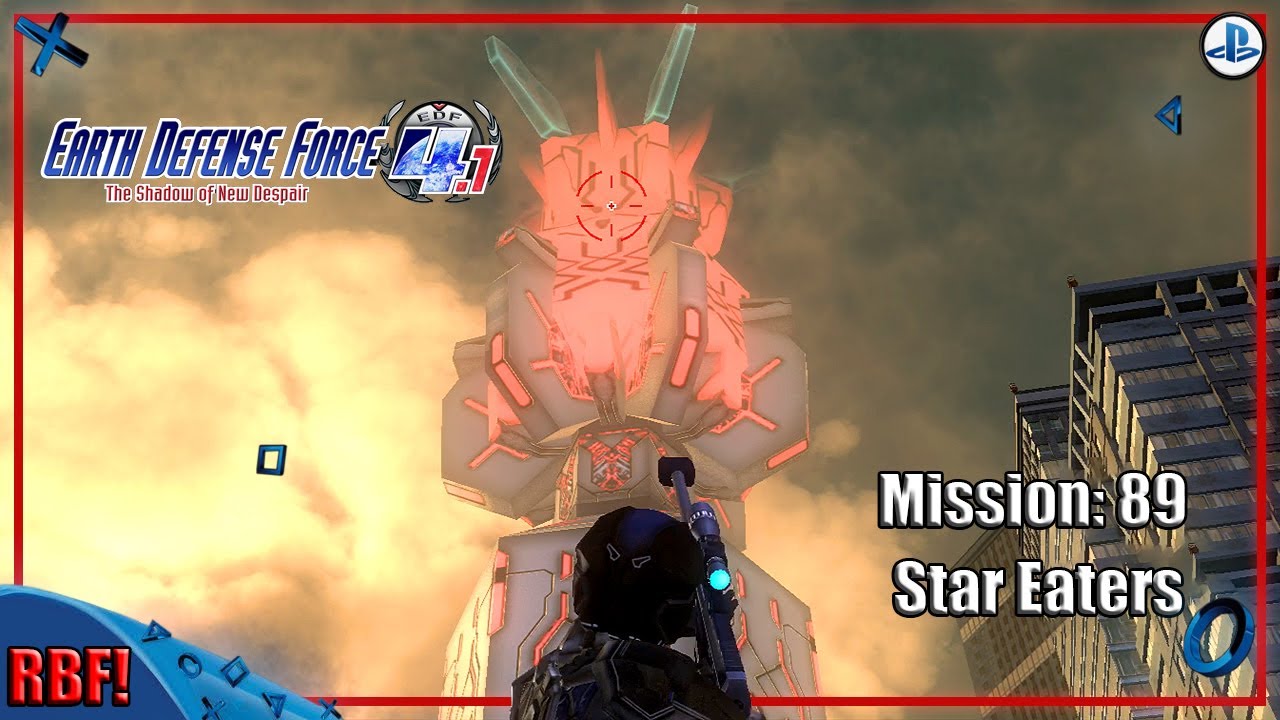 Random Boss Fight! – Earth Defense Force 4.1 – Mission: 89 Star Eaters & Ending
