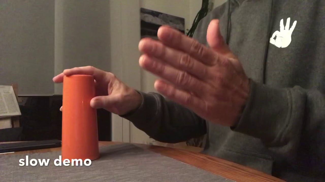 Cup song demo / tutorial, slow/medium/original tempo