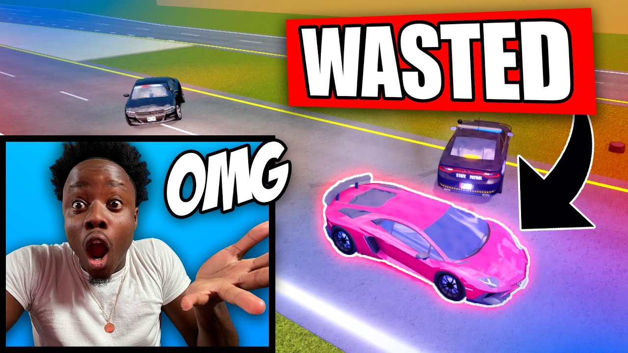 Pulls Chase In My Lamborghini And Gets Caught | Roblox