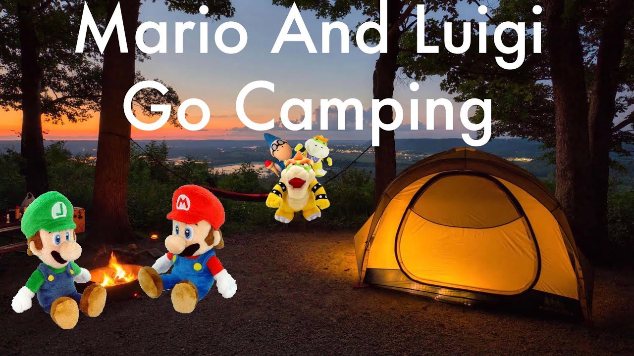 Mario And Luigi Go Camping
