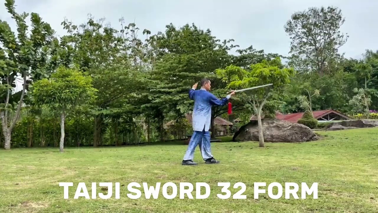 TAIJI SWORD 32 FORM