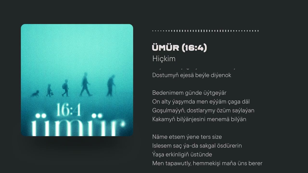 Hi&ccedil;kim - &Uuml;m&uuml;r (16:4)
