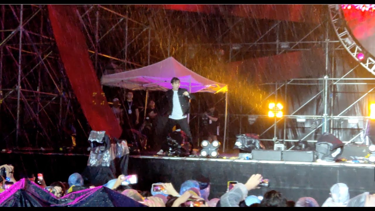 迪玛希Dimash[20190427] ,【4K fancam】 Mount Emei  Music Festival ， 6 songs