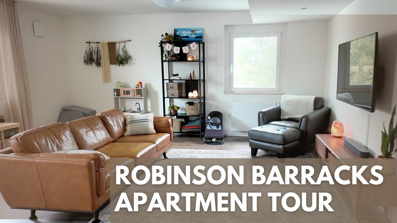 Robinson Barracks Apartment Tour! Living on base in Stuttgart, Germany