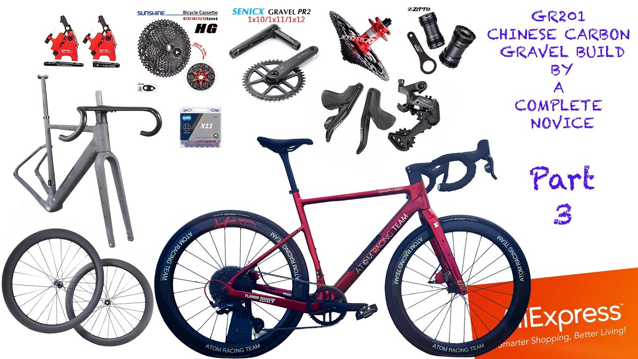 GR201 Part Three Chinese Bike Build by a complete novice - Part 3