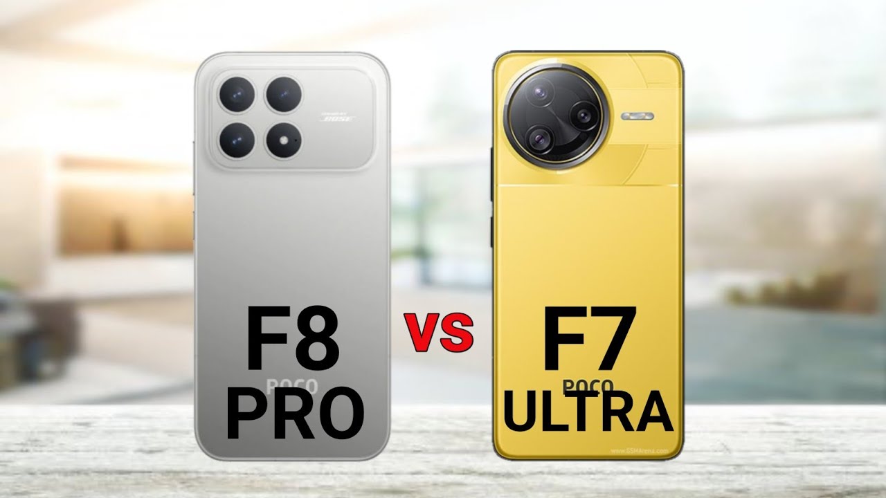 Poco F8 Pro vs Poco F7 Ultra