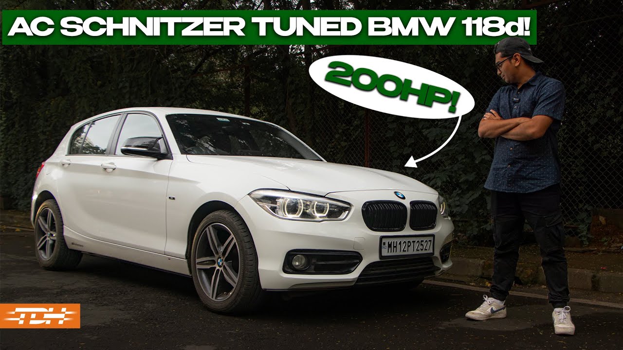AC Schnitzer tuned BMW 118d LCI making 200HP! 😮‍💨 (1 of 25 cars in India 🇮🇳) | Autoculture