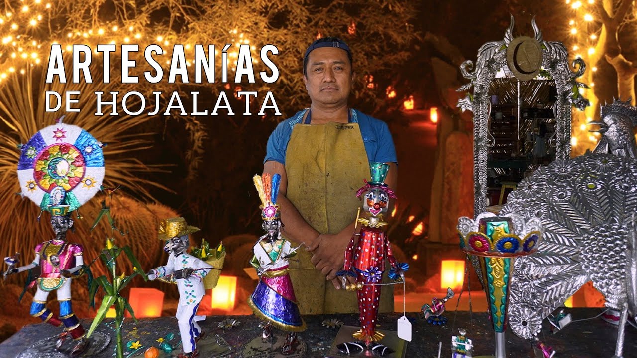 Arte Oaxaqueño en hojalata. Macuilxóchitl Oaxaca.