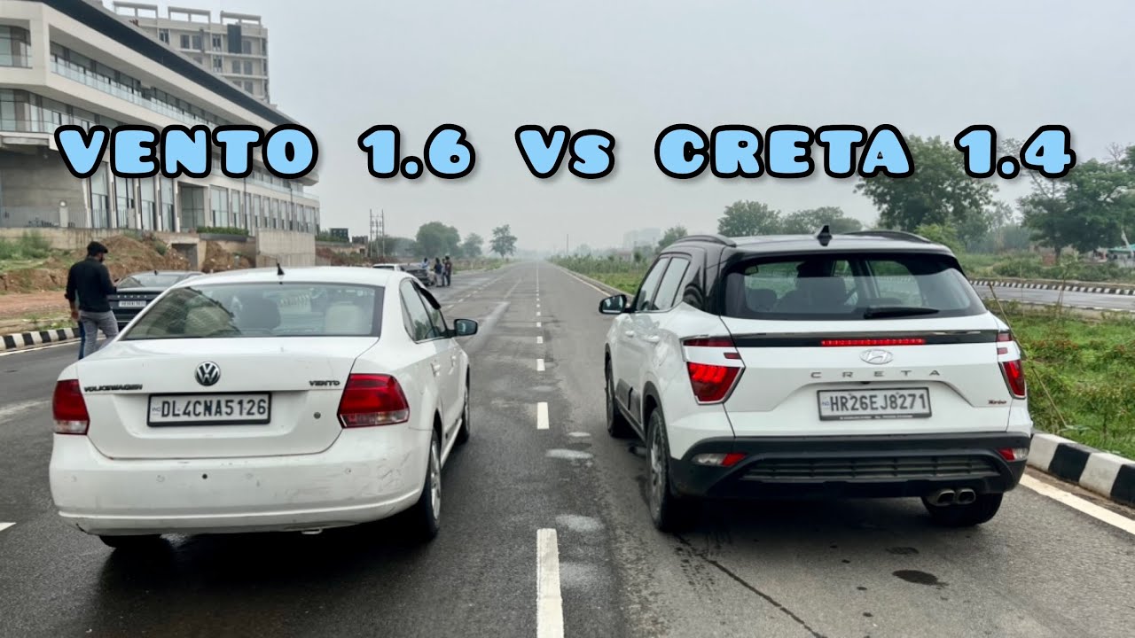 VW VENTO VS CRETA TURBO DRAG RACE🔥