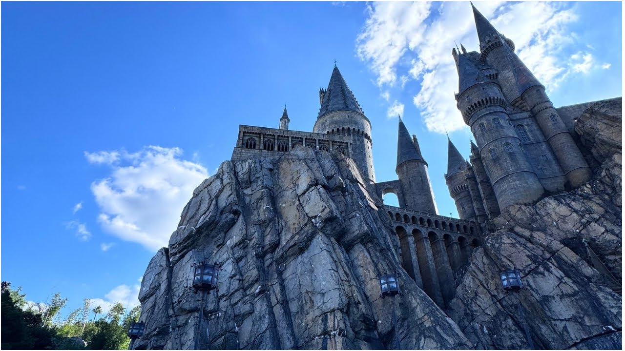 Виртуальный тур в формате 4K: Студия Universal Studios во Флориде в Рождество (Волшебный мир Гарр...
