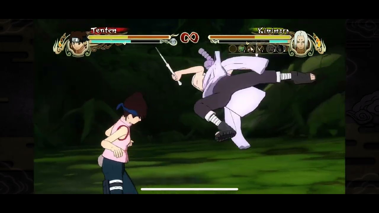 Naruto ss  tenten vr kimimaro