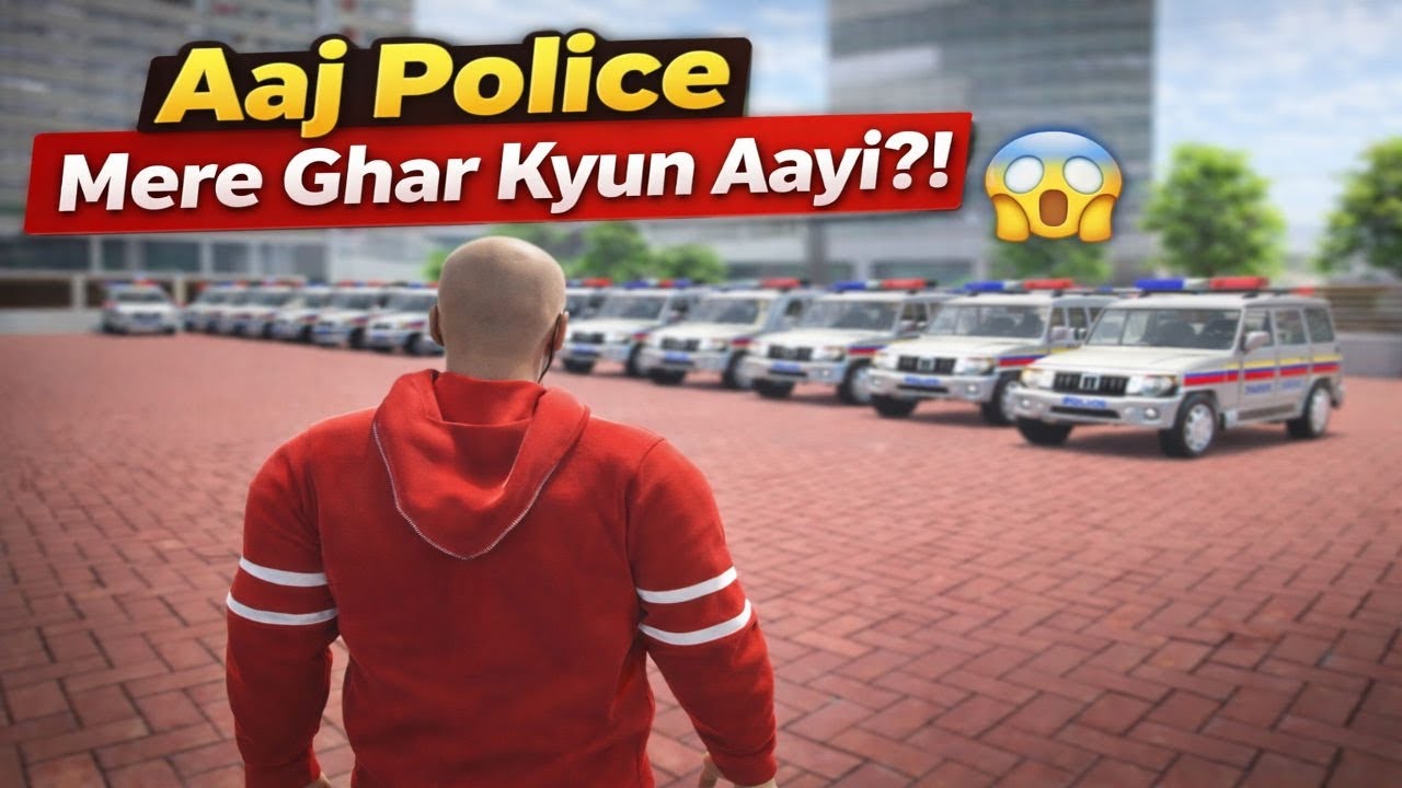 Aaj Police Mere Ghar Kyun Aayi? 😱 | indian Theft Aura Simulator Gameplay 🎮🤩