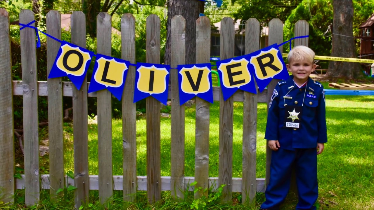 Police attend Birthday Party