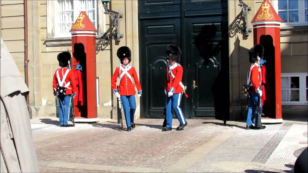 Troca da Guarda Real - Copenhagen
