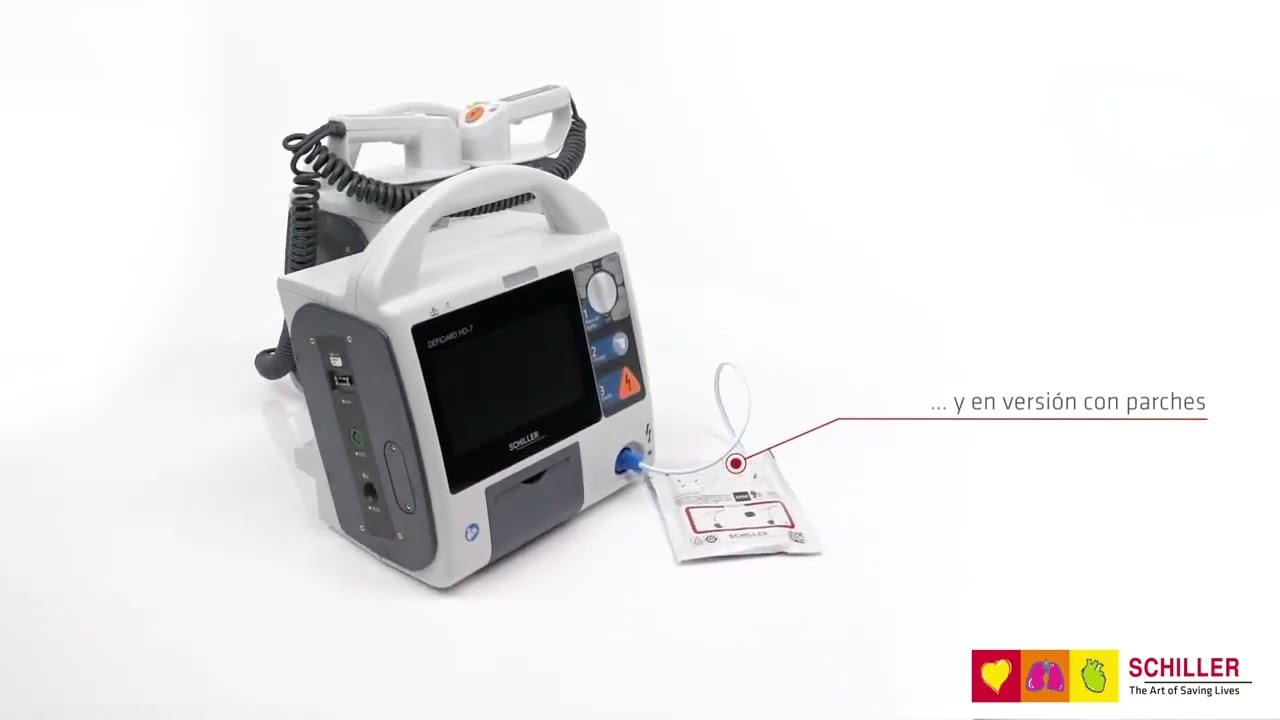 El Desfibrilador HD7 de SCHILLER #desfibrilador