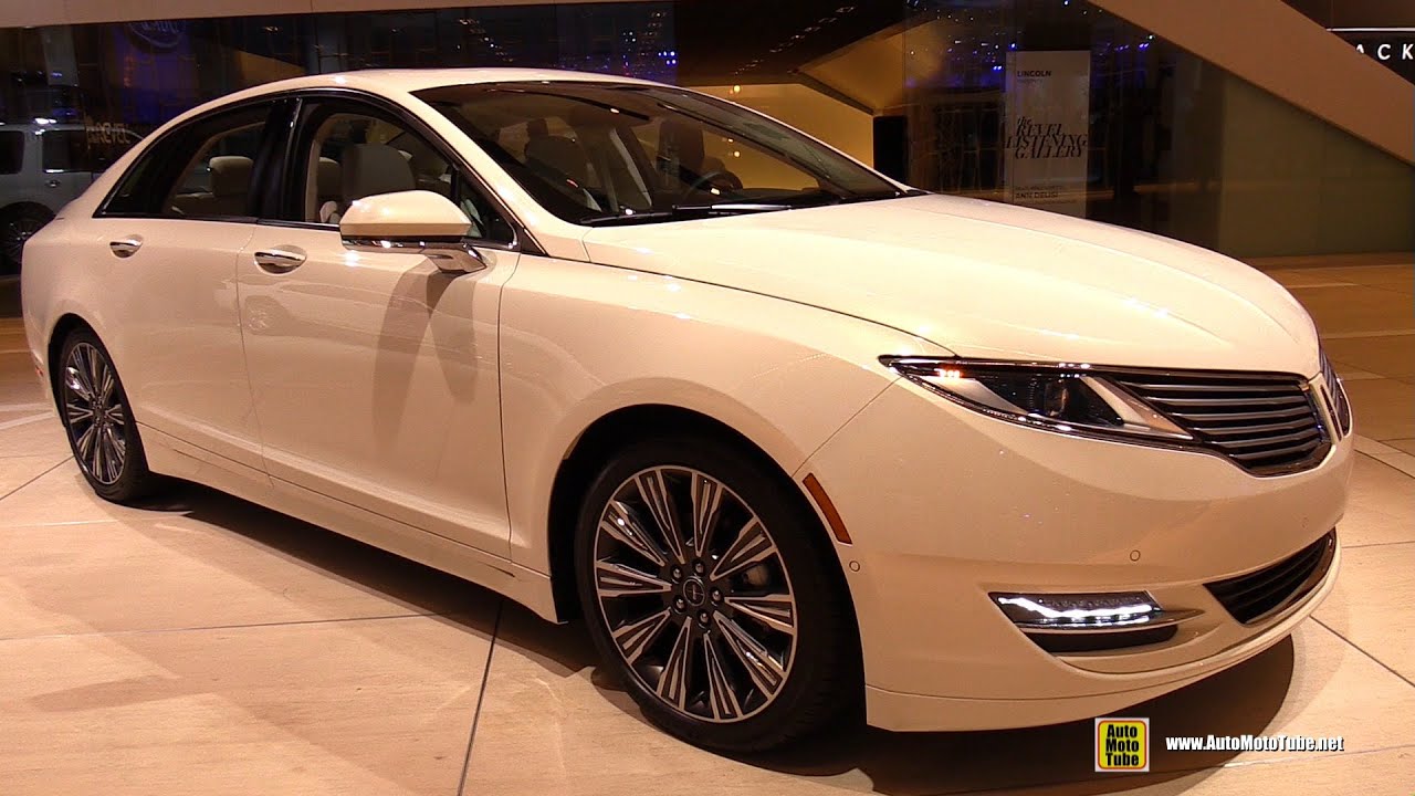 2015 Lincoln MKZ 2.0H - Exterior and Interior Walkaround - 2015 Detroit Auto Show