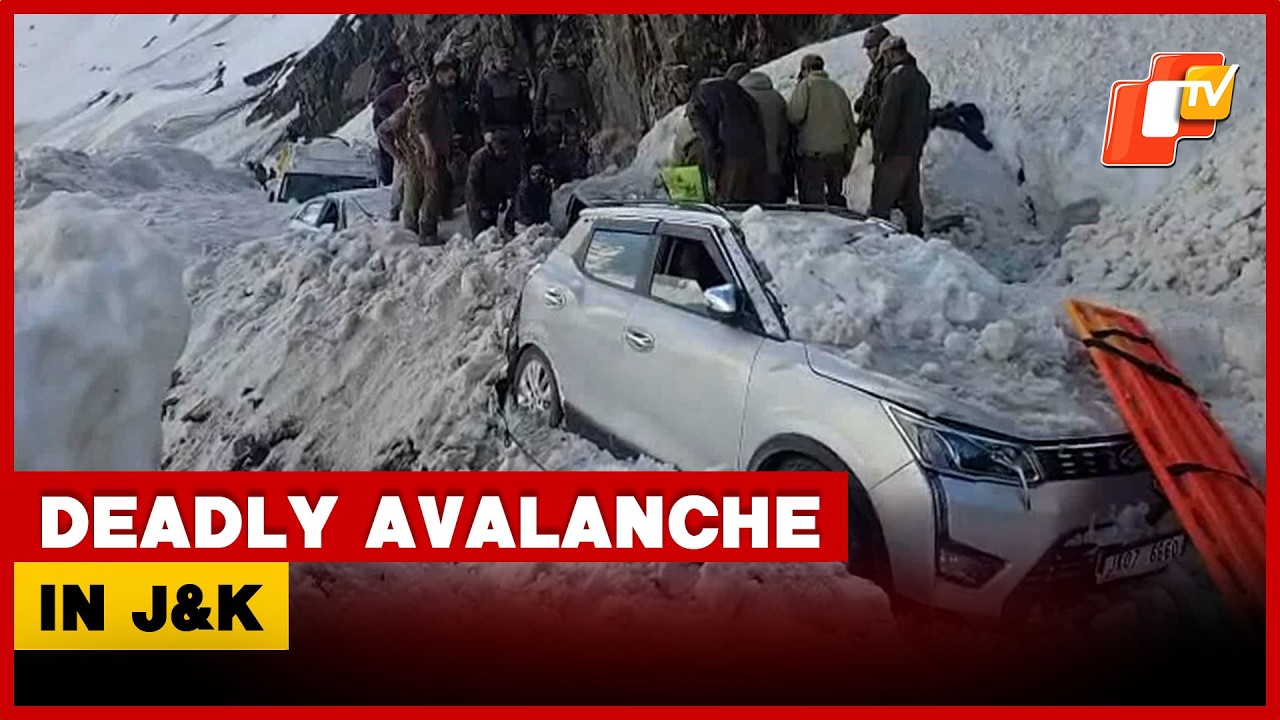 Six Dead As Avalanche Strikes Vehicles At Zojila Pass In Jammu and Kashmir | OTV