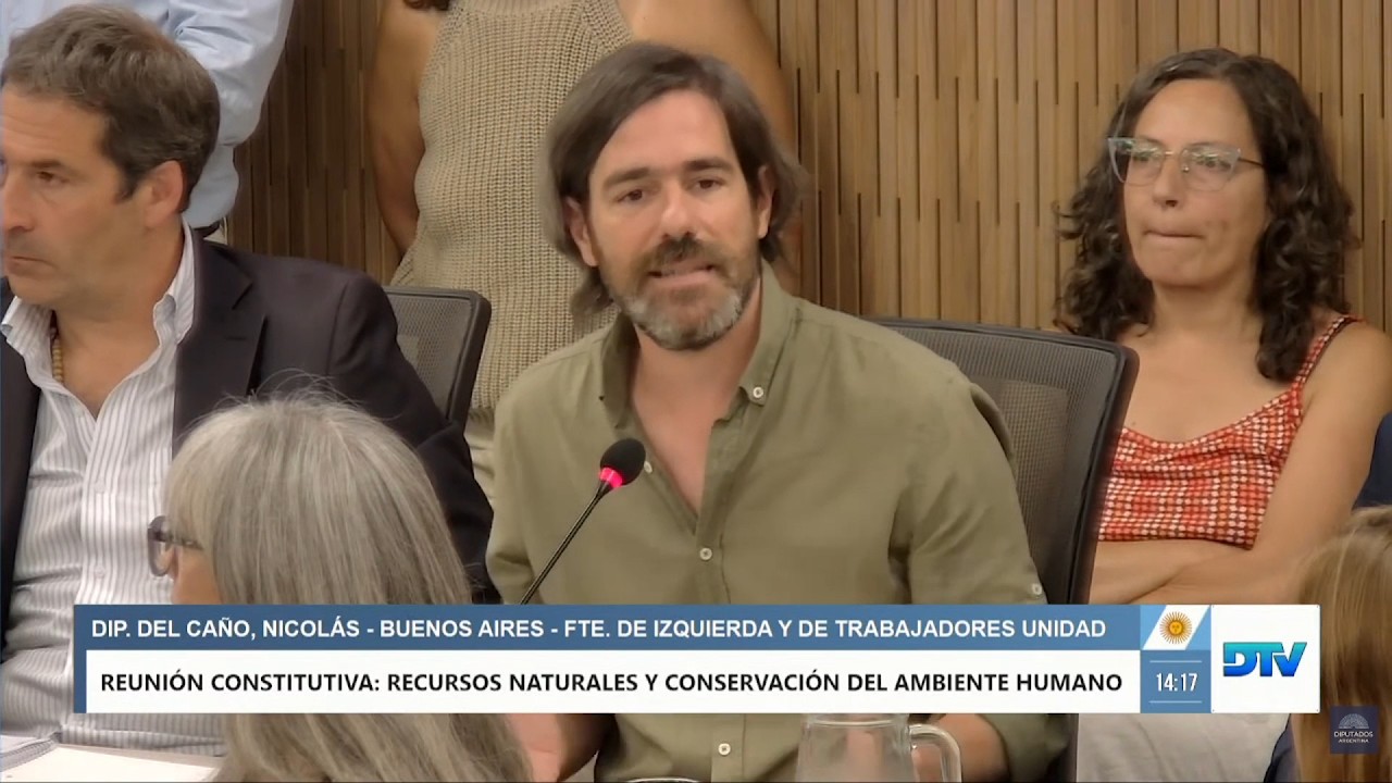 Del Caño denunció un reparto discrecional de comisiones y alertó por el avance contra el ambiente