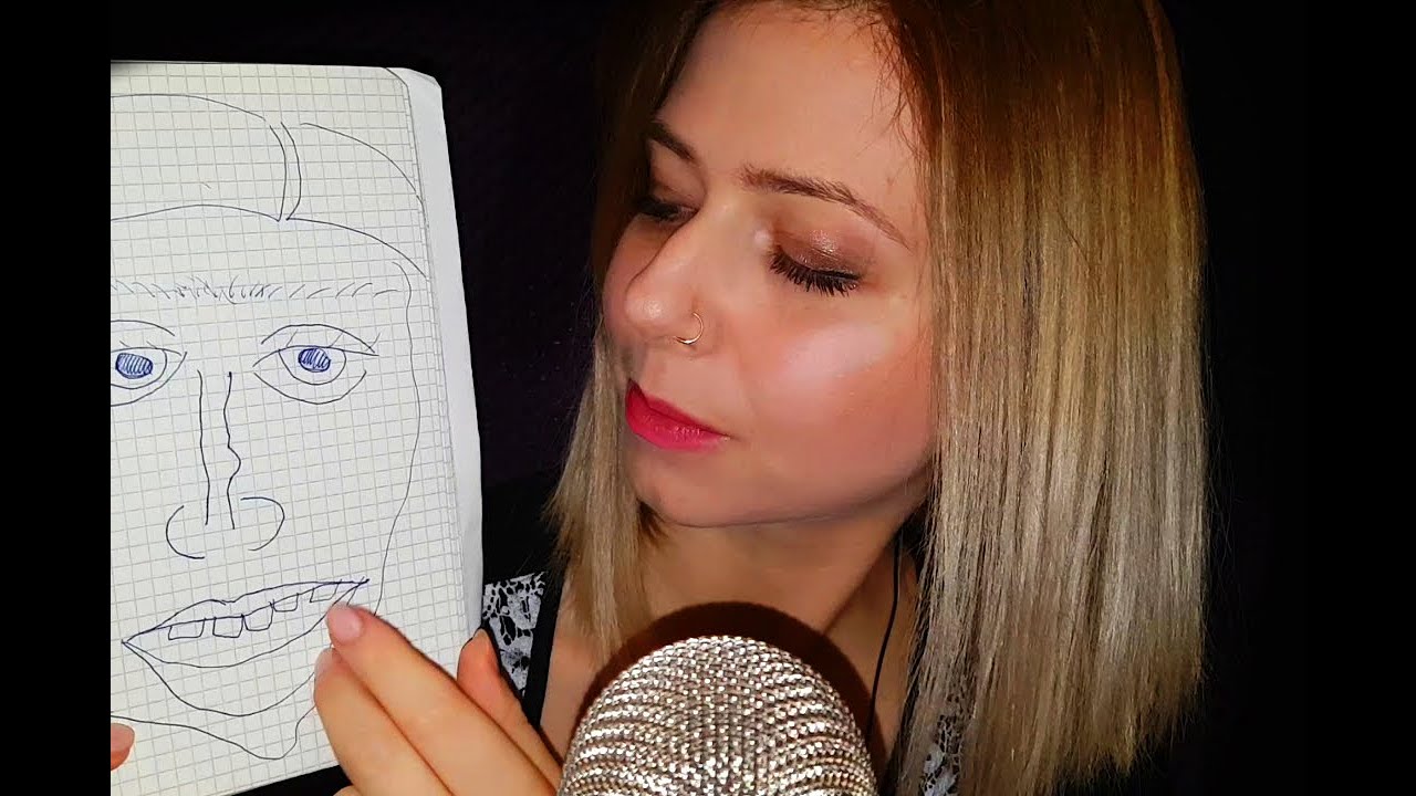 ASMR ✎ Rysuję Twój Portret / Scratching Your Portrait / Mean Artist [ENG SUB] PO POLSKU