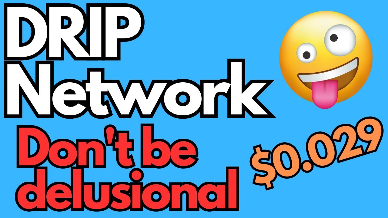 Drip Network &mdash; 0,029 доллара. Не заблуждайтесь! #dripnetwork #forexshark