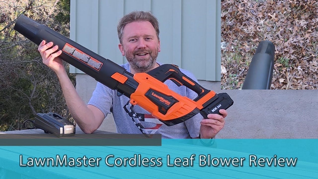 LawnMaster Cordless Leaf Blower Review – Powerful, Lightweight & Budget-Friendly!