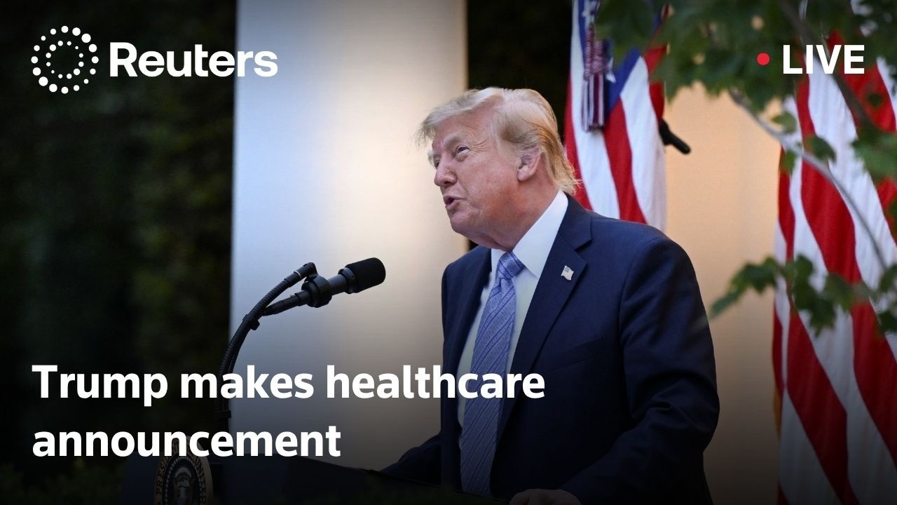 LIVE: Trump makes healthcare announcement