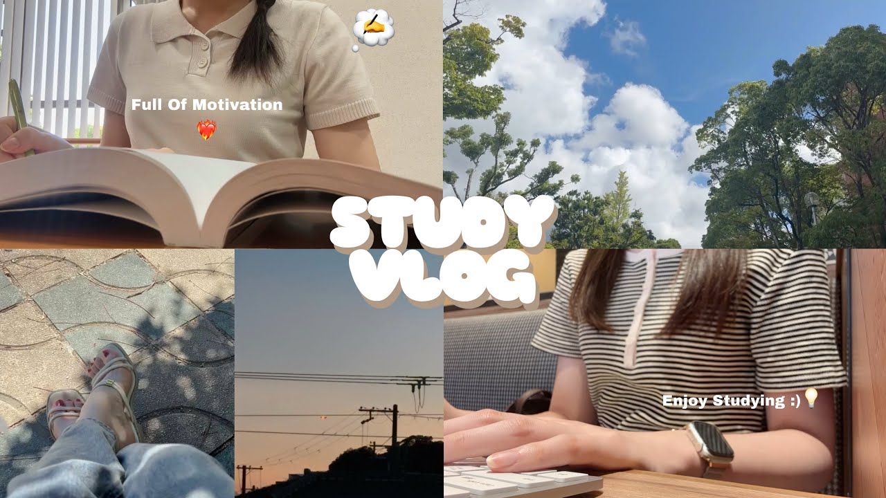 やる気に満ちた看護学生のSTUDY VLOG❤️‍🔥ⵂ 勉強楽しくなってきた✍️✨ⵂ勉強時間を増やす日々の記録