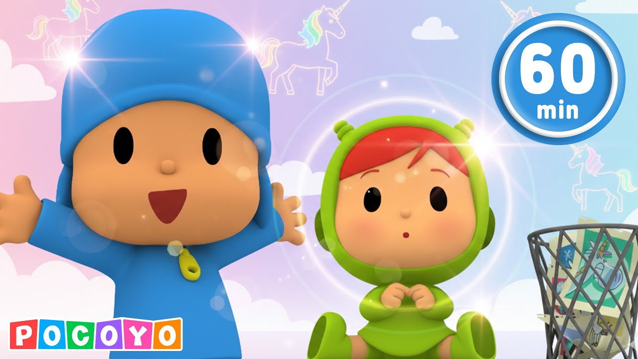 🦄 Pocoyo descobre um UNICÓRNIO! Chegou fevereiro! | Pocoyo 🇧🇷 Português Brasil