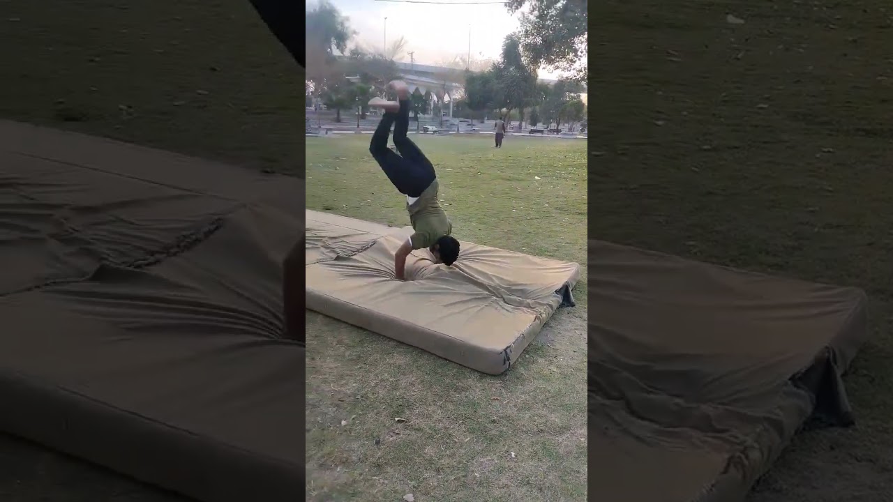 Practice Continuous backhandspring #foryou #flip #flippractice #hardwork #backflip #backhandspring