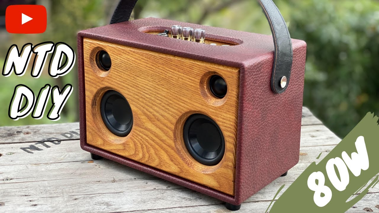 DIY SPEAKER 2.0 80W | NTD DIY