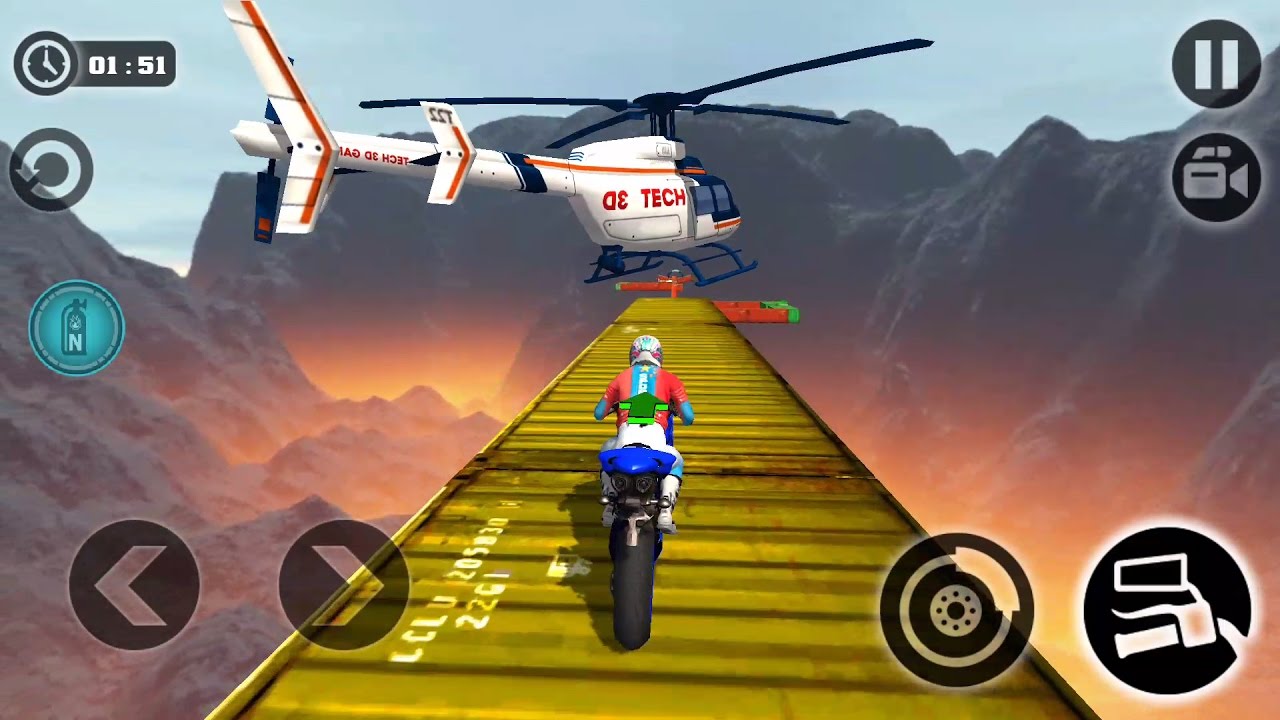 Impossible Motor Bike Tracks All Motor Bikes Unlocked - Android GamePlay 2017