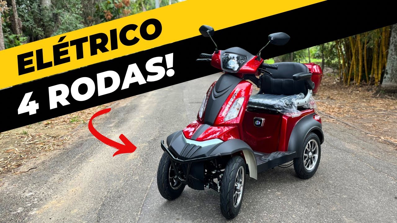 Quadriciclo Elétrico Duos E Cross - Autopropelido para Mobilidade 