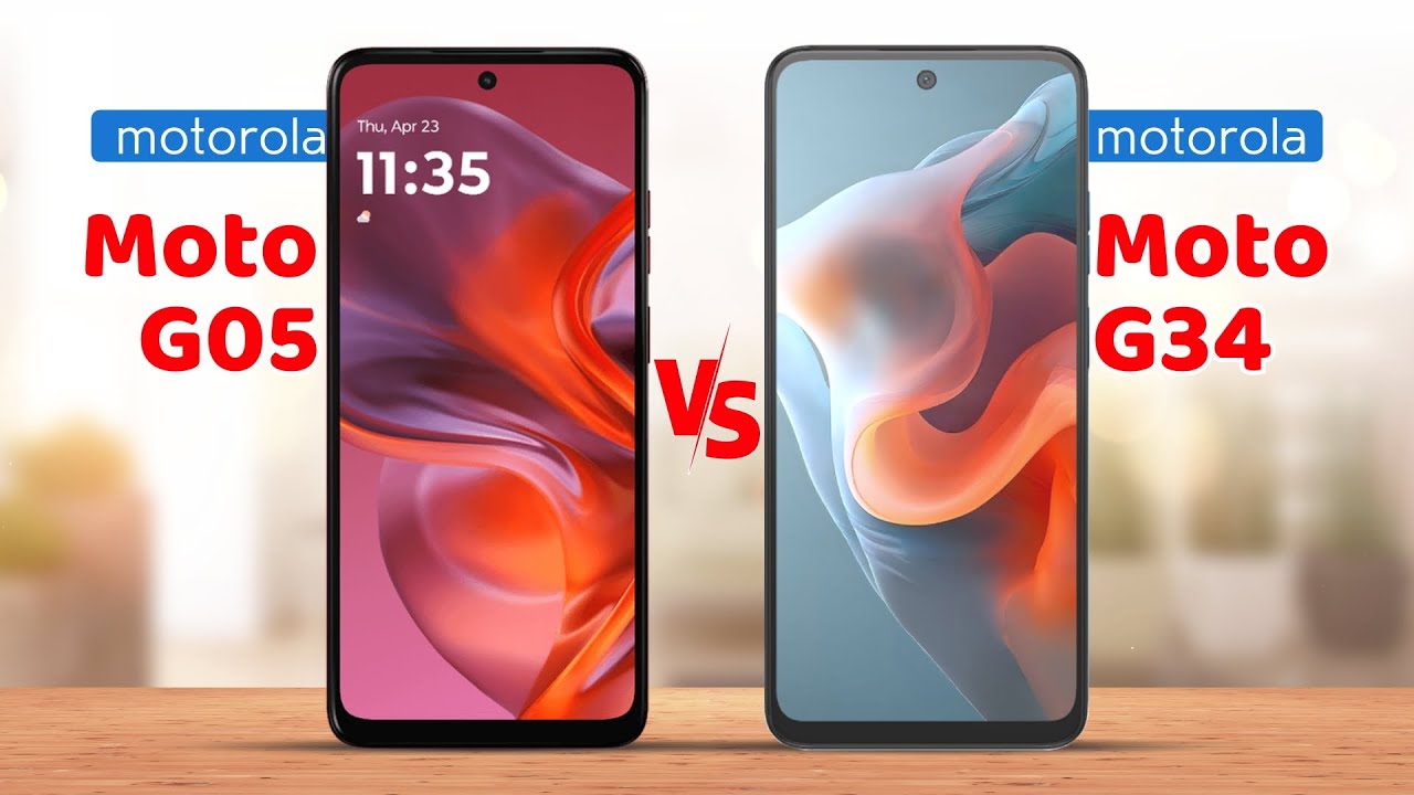 Motorola Moto G05 vs Motorola Moto G34 Full Specs Comparison