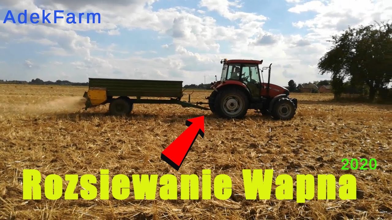 Rozsiewanie Wapna 2020